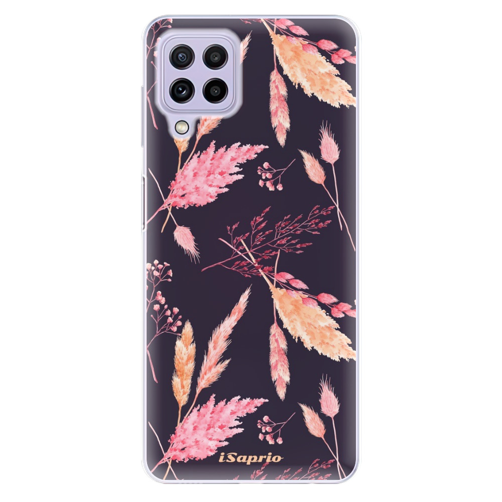 Odolné silikónové puzdro iSaprio - Herbal Pattern - Samsung Galaxy A22