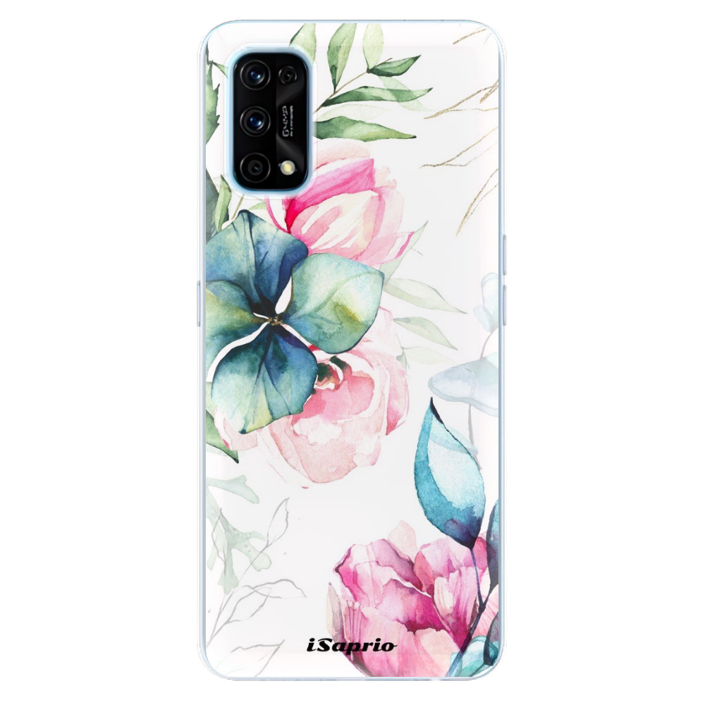 Odolné silikónové puzdro iSaprio - Flower Art 01 - Realme 7 Pro