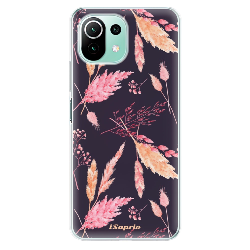Odolné silikónové puzdro iSaprio - Herbal Pattern - Xiaomi Mi 11 Lite