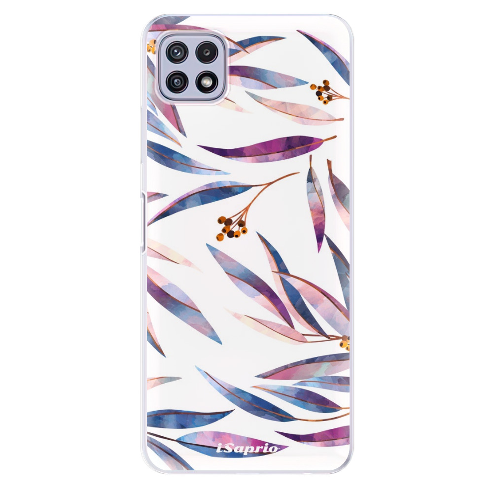 Odolné silikónové puzdro iSaprio - Eucalyptus - Samsung Galaxy A22 5G