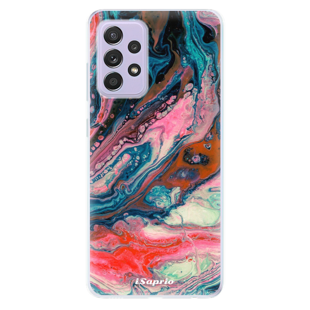 Odolné silikónové puzdro iSaprio - Abstract Paint 01 - Samsung Galaxy A52/A52 5G