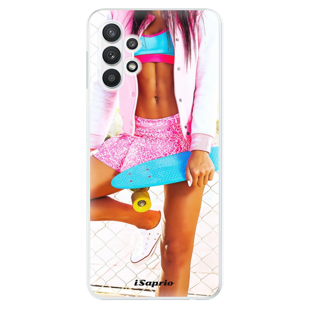 Odolné silikónové puzdro iSaprio - Skate girl 01 - Samsung Galaxy A32