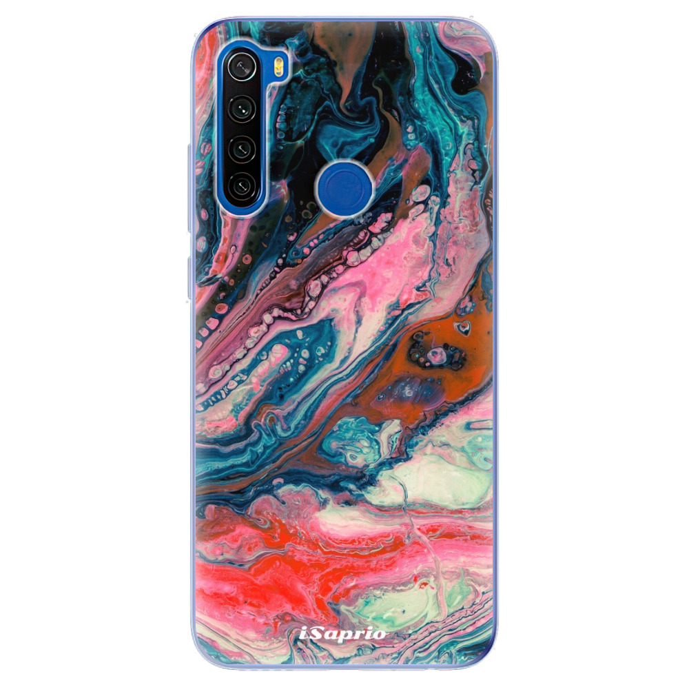 Odolné silikónové puzdro iSaprio - Abstract Paint 01 - Xiaomi Redmi Note 8T