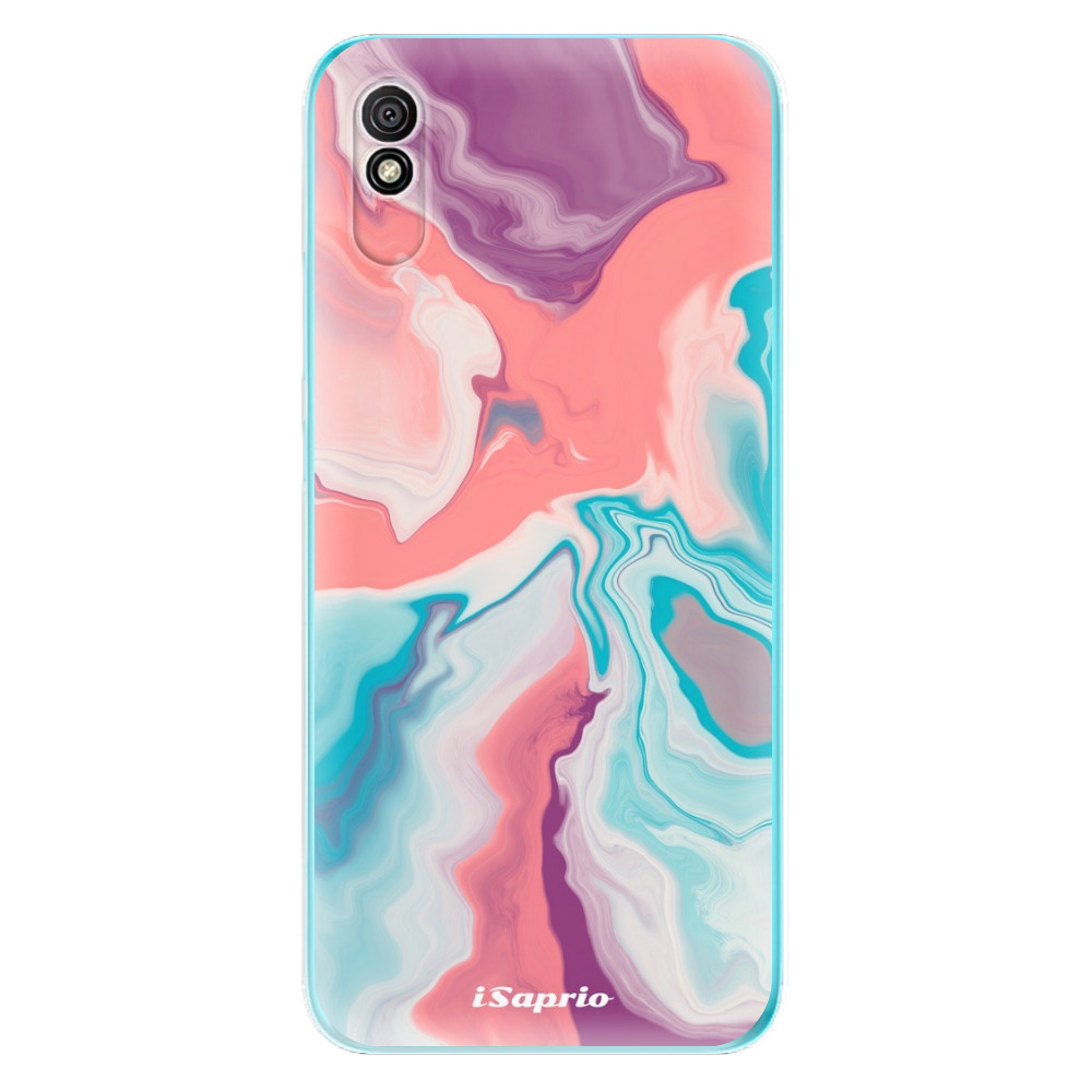 Odolné silikónové puzdro iSaprio - New Liquid - Xiaomi Redmi 9A