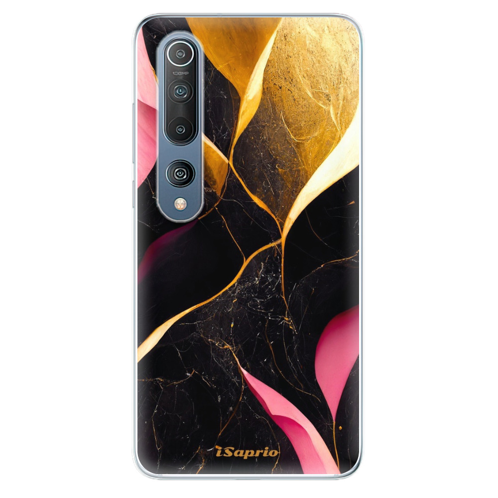 Odolné silikónové puzdro iSaprio - Gold Pink Marble - Xiaomi Mi 10 / Mi 10 Pro