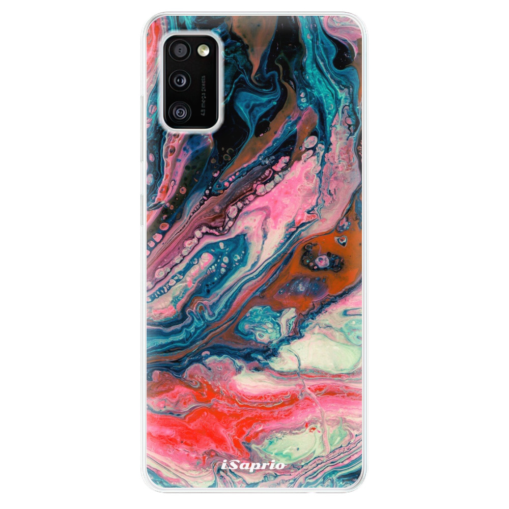 Odolné silikónové puzdro iSaprio - Abstract Paint 01 - Samsung Galaxy A41