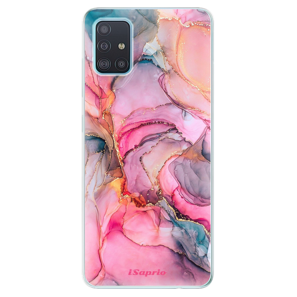 Odolné silikónové puzdro iSaprio - Golden Pastel - Samsung Galaxy A51