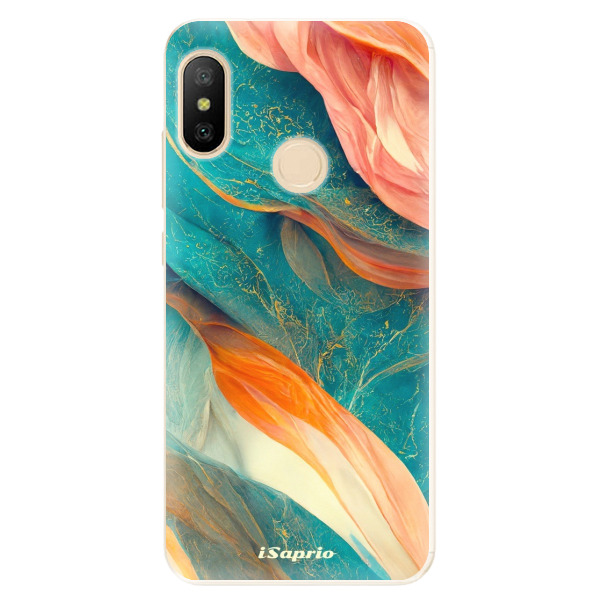 Odolné silikónové puzdro iSaprio - Abstract Marble - Xiaomi Mi A2 Lite