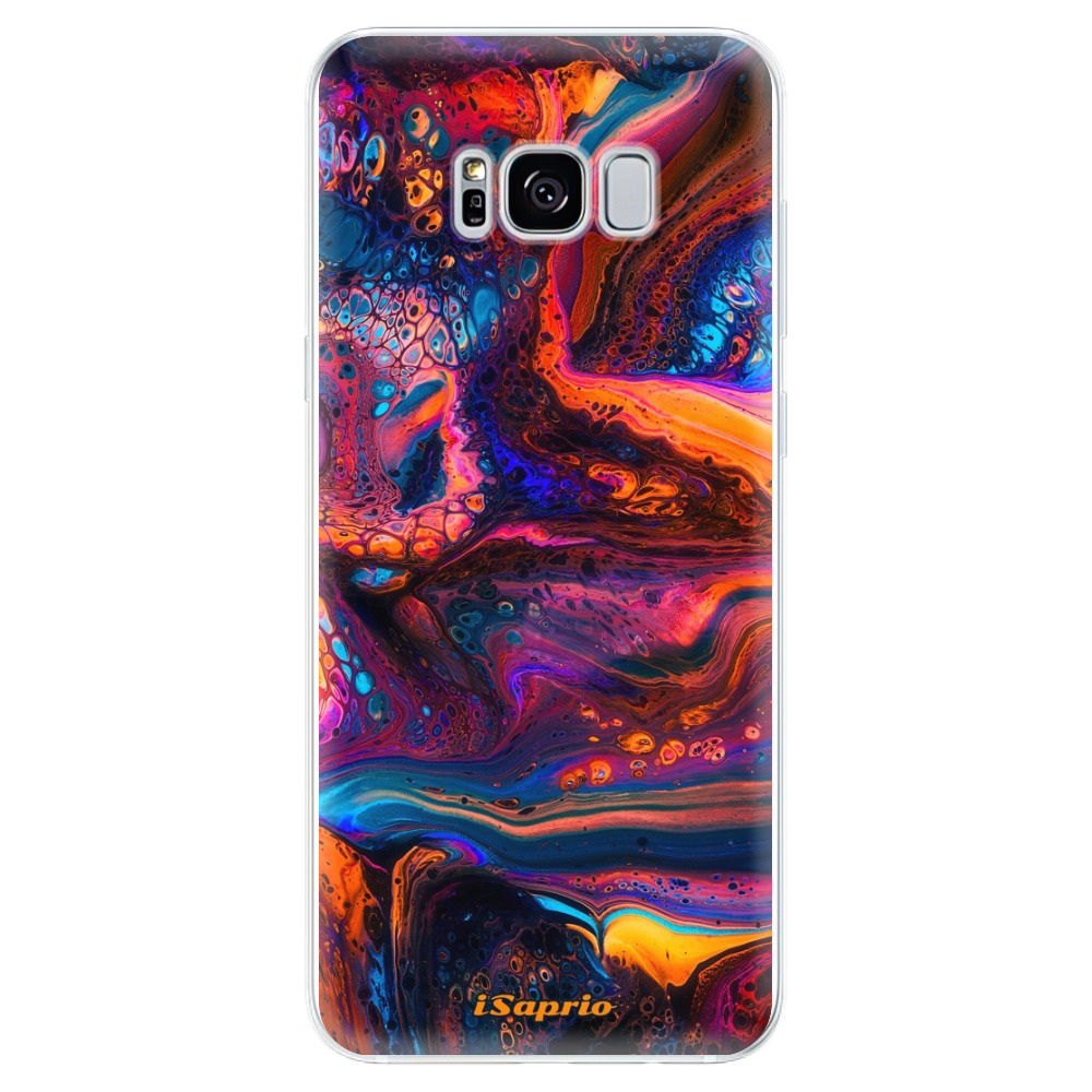 Odolné silikónové puzdro iSaprio - Abstract Paint 02 - Samsung Galaxy S8
