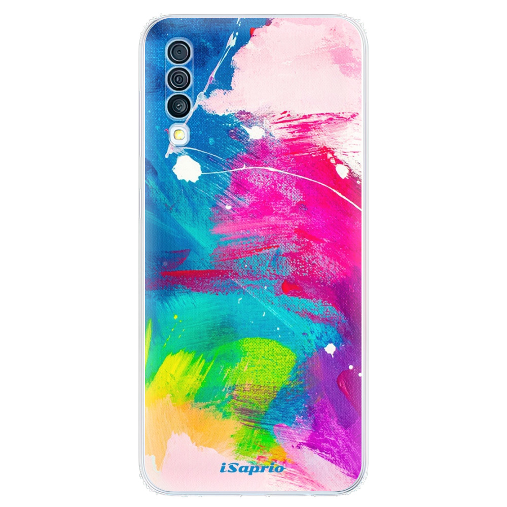 Odolné silikónové puzdro iSaprio - Abstract Paint 03 - Samsung Galaxy A50