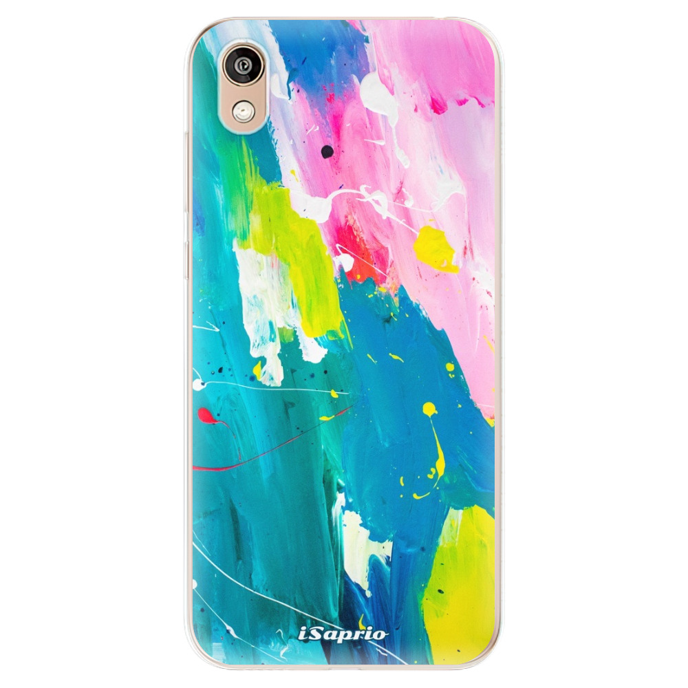 Odolné silikónové puzdro iSaprio - Abstract Paint 04 - Huawei Honor 8S