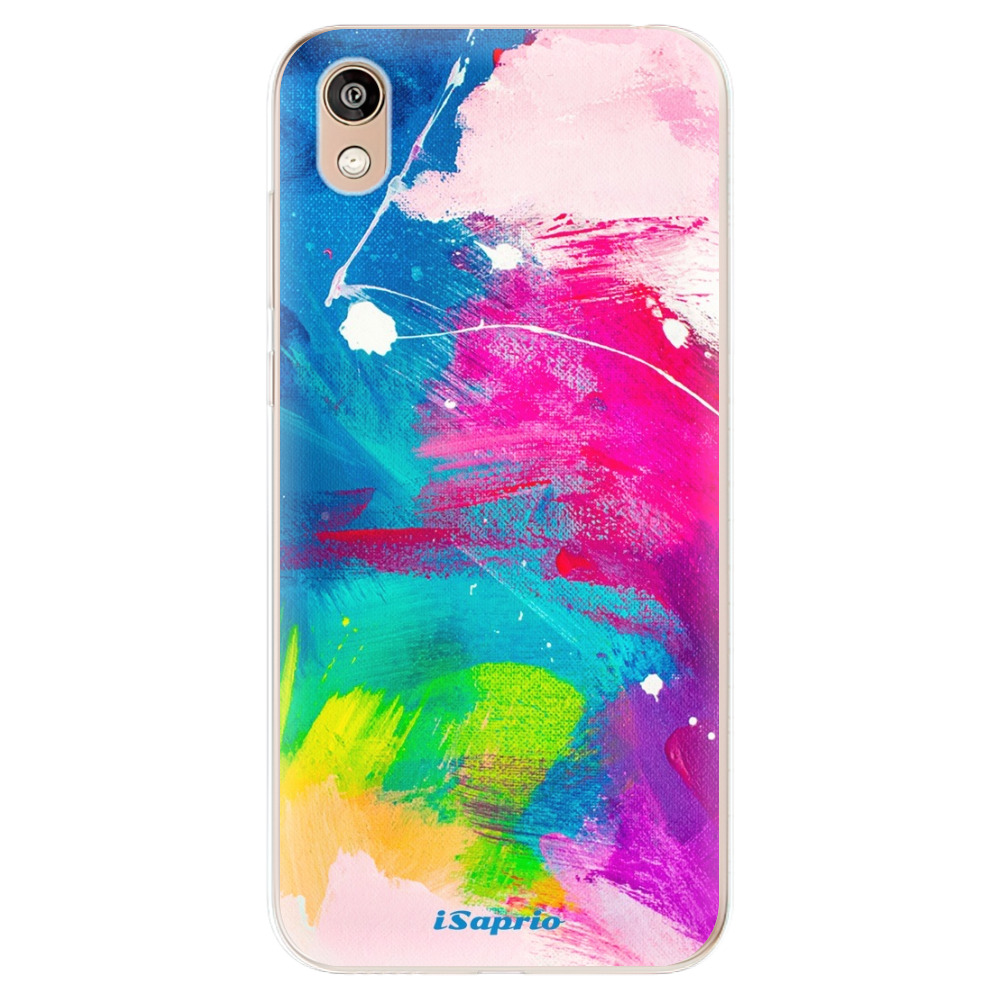 Odolné silikónové puzdro iSaprio - Abstract Paint 03 - Huawei Honor 8S