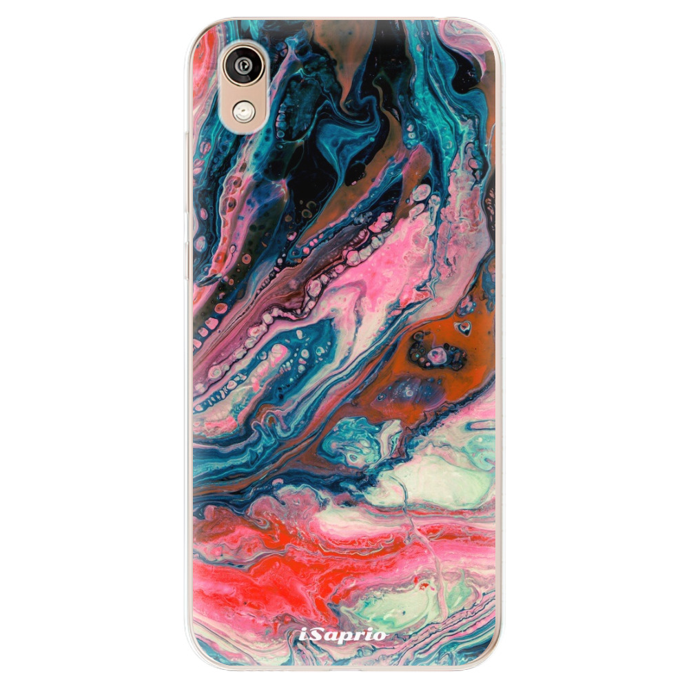 Odolné silikónové puzdro iSaprio - Abstract Paint 01 - Huawei Honor 8S