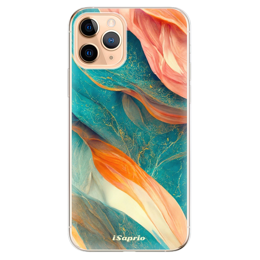 Odolné silikónové puzdro iSaprio - Abstract Marble - iPhone 11 Pro