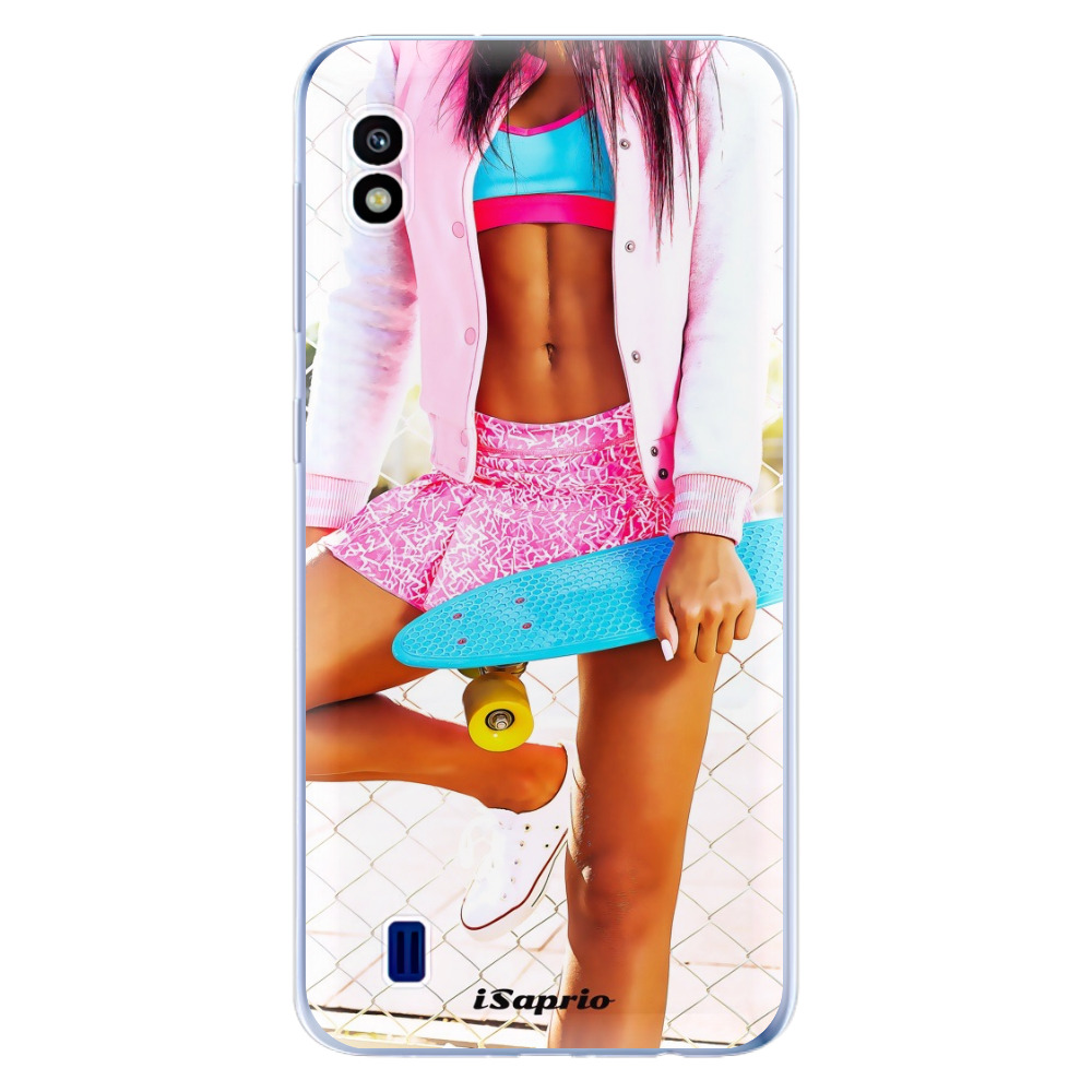 Odolné silikónové puzdro iSaprio - Skate girl 01 - Samsung Galaxy A10