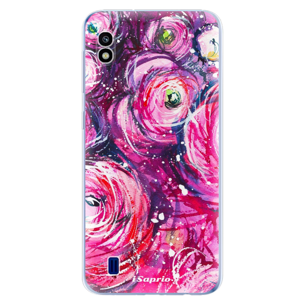 Odolné silikónové puzdro iSaprio - Pink Bouquet - Samsung Galaxy A10
