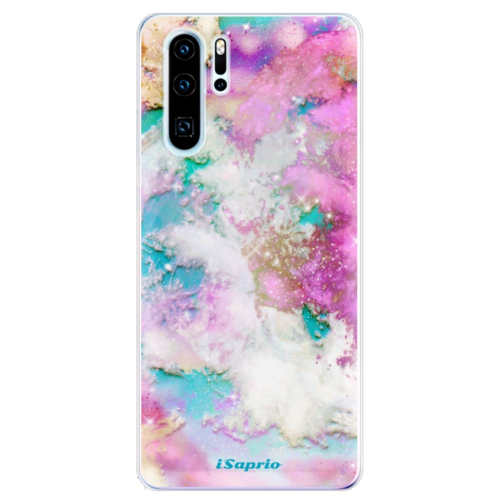 Odolné silikónové puzdro iSaprio - Galactic Paper - Huawei P30 Pro
