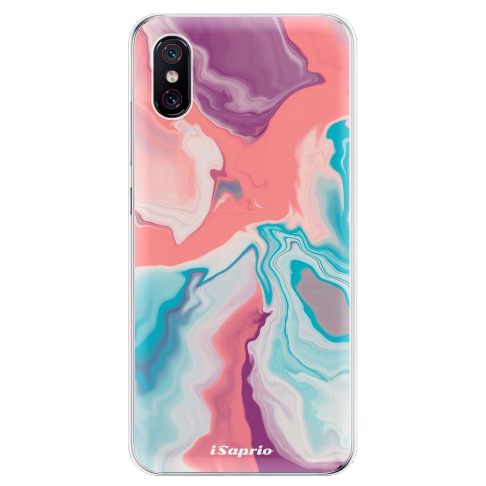 Odolné silikónové puzdro iSaprio - New Liquid - Xiaomi Mi 8 Pro
