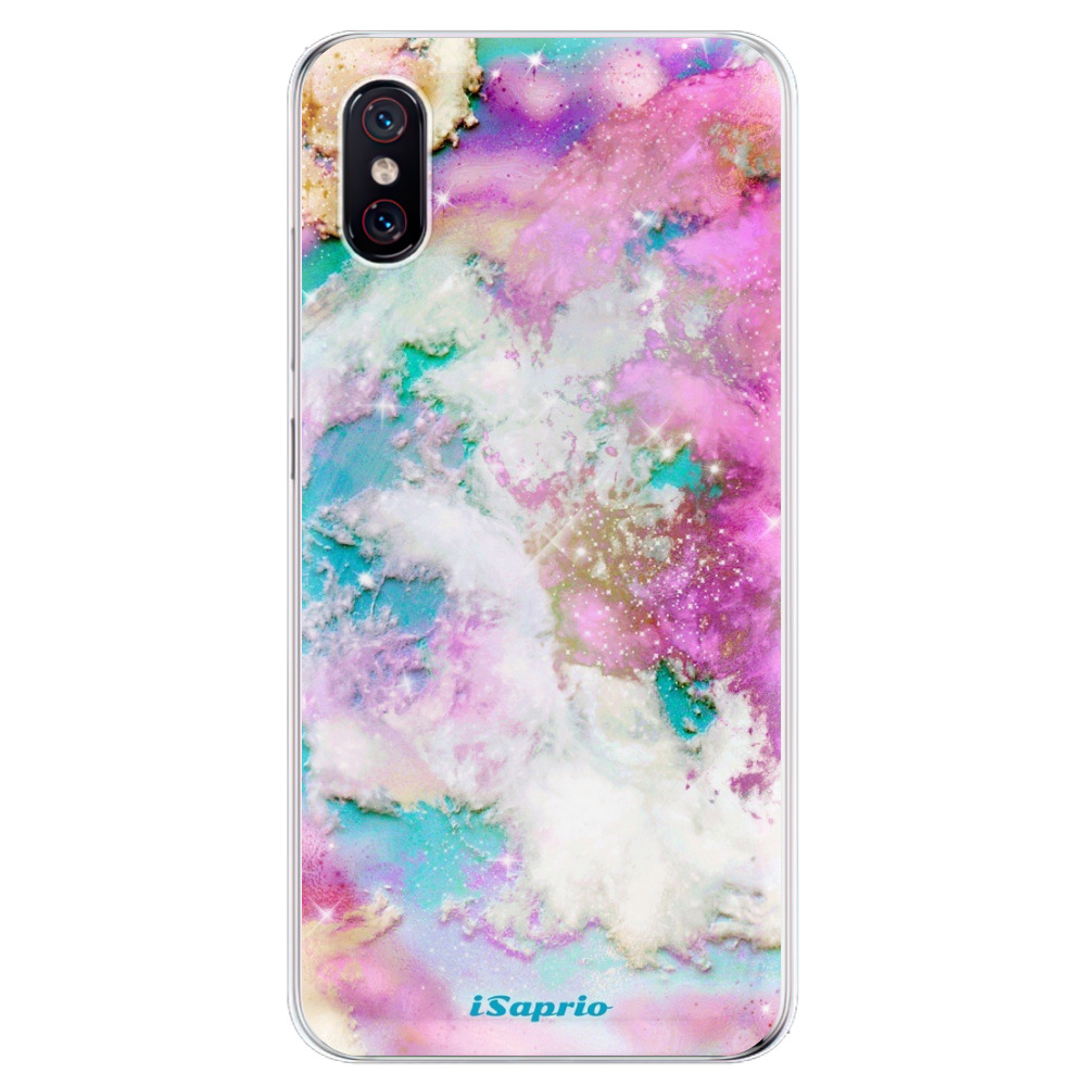 Odolné silikónové puzdro iSaprio - Galactic Paper - Xiaomi Mi 8 Pro