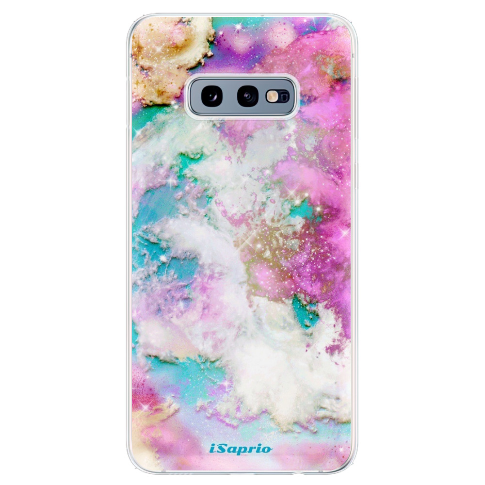 Odolné silikónové puzdro iSaprio - Galactic Paper - Samsung Galaxy S10e