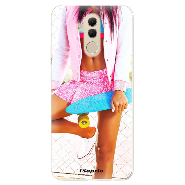 Silikónové puzdro iSaprio - Skate girl 01 - Huawei Mate 20 Lite