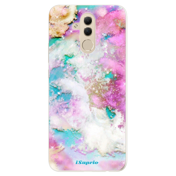 Silikónové puzdro iSaprio - Galactic Paper - Huawei Mate 20 Lite