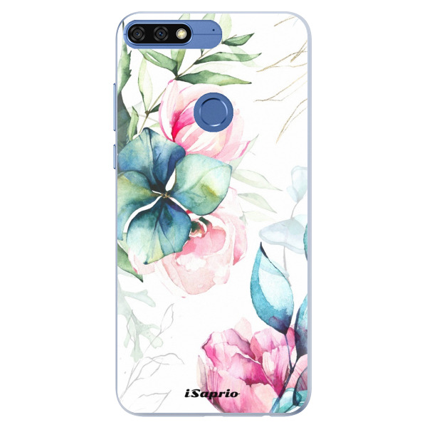 Silikónové puzdro iSaprio - Flower Art 01 - Huawei Honor 7C