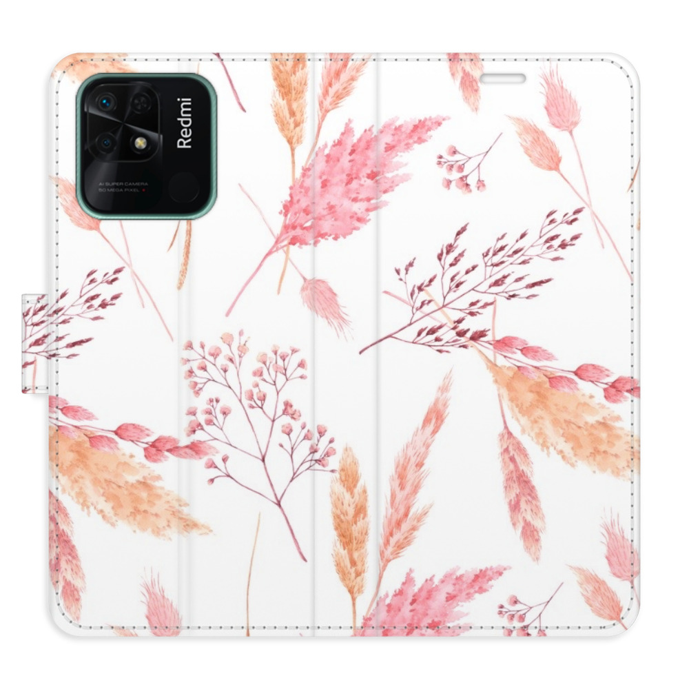 Flipové puzdro iSaprio - Ornamental Flowers - Xiaomi Redmi 10C