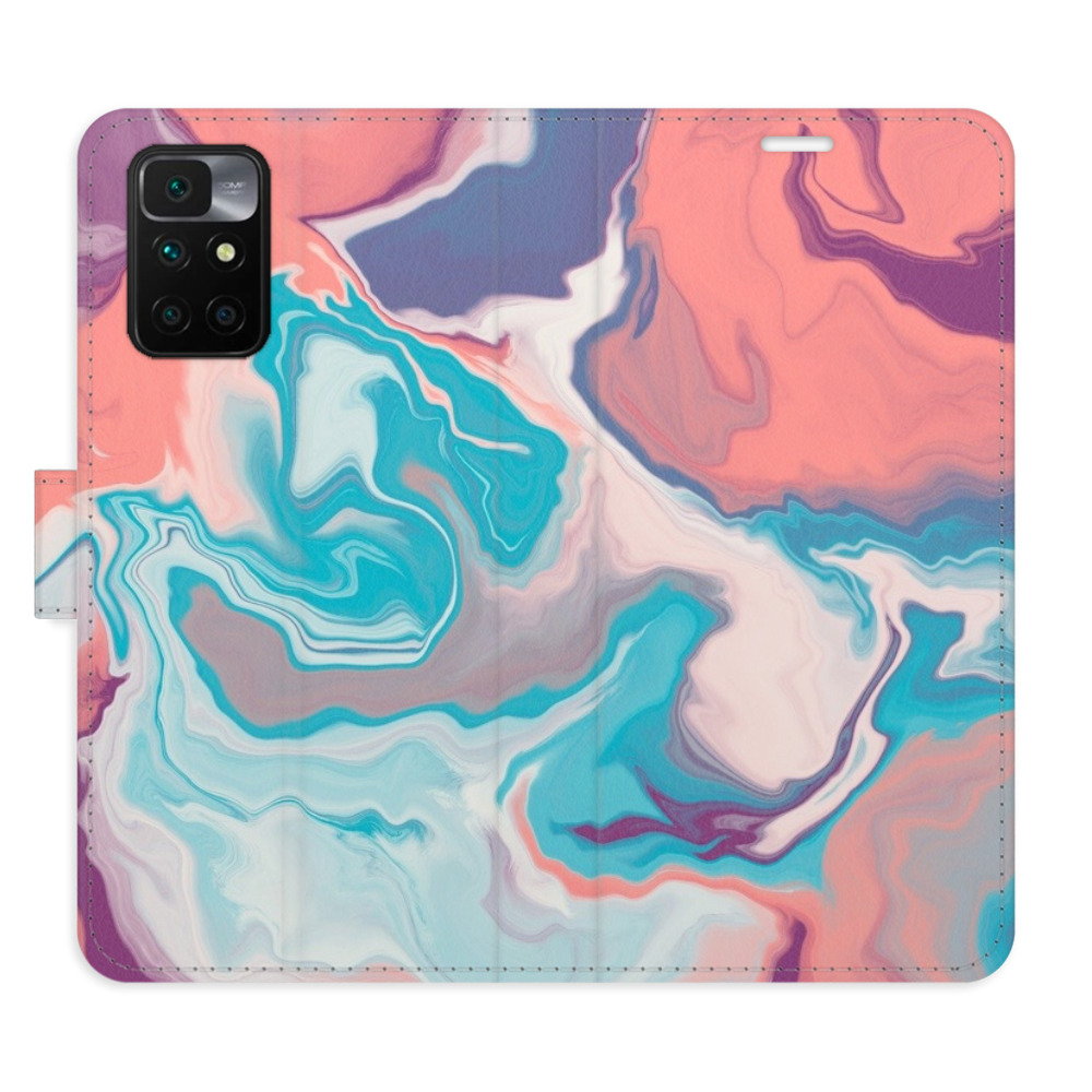 Flipové puzdro iSaprio - Abstract Paint 06 - Xiaomi Redmi 10