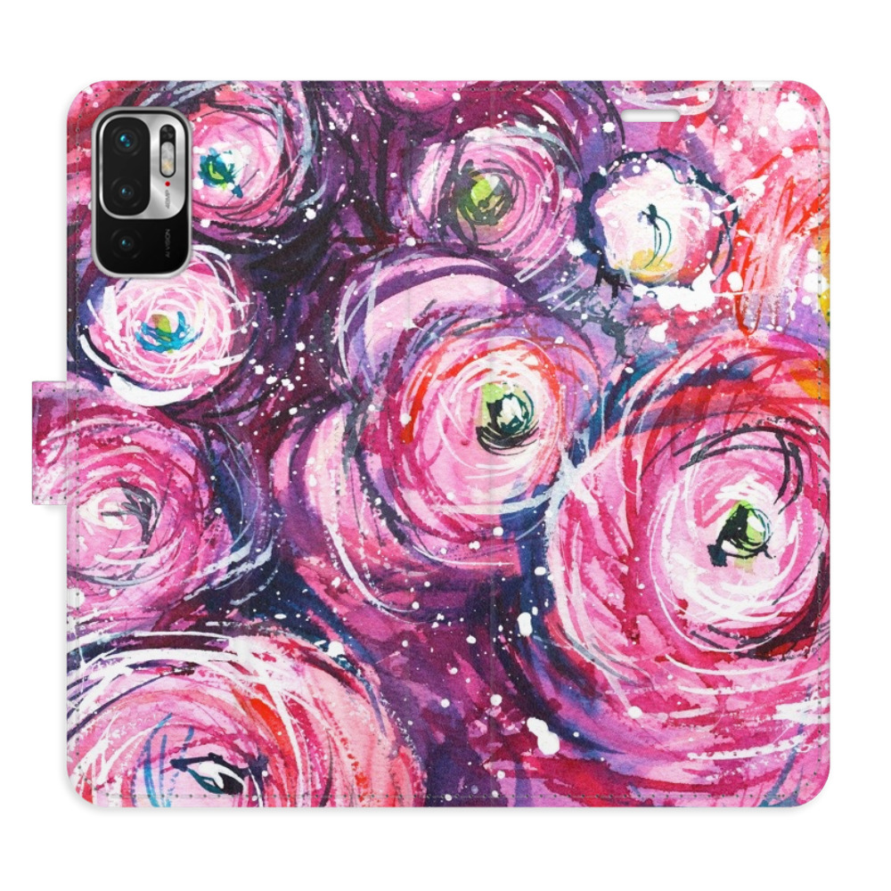 Flipové puzdro iSaprio - Retro Paint 02 - Xiaomi Redmi Note 10 5G