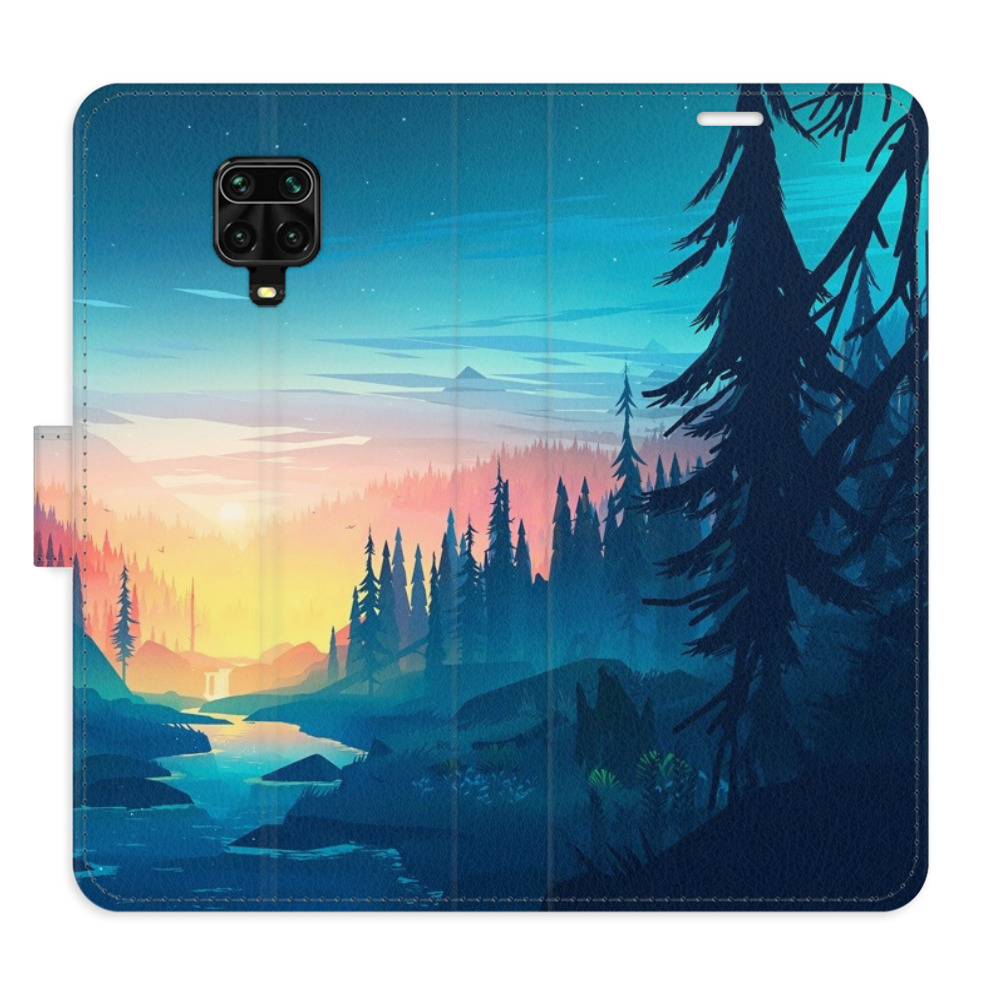 Flipové puzdro iSaprio - Magical Landscape - Xiaomi Redmi Note 9 Pro / Note 9S