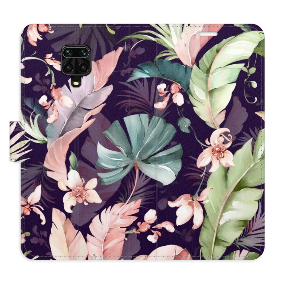 Flipové puzdro iSaprio - Flower Pattern 08 - Xiaomi Redmi Note 9 Pro / Note 9S