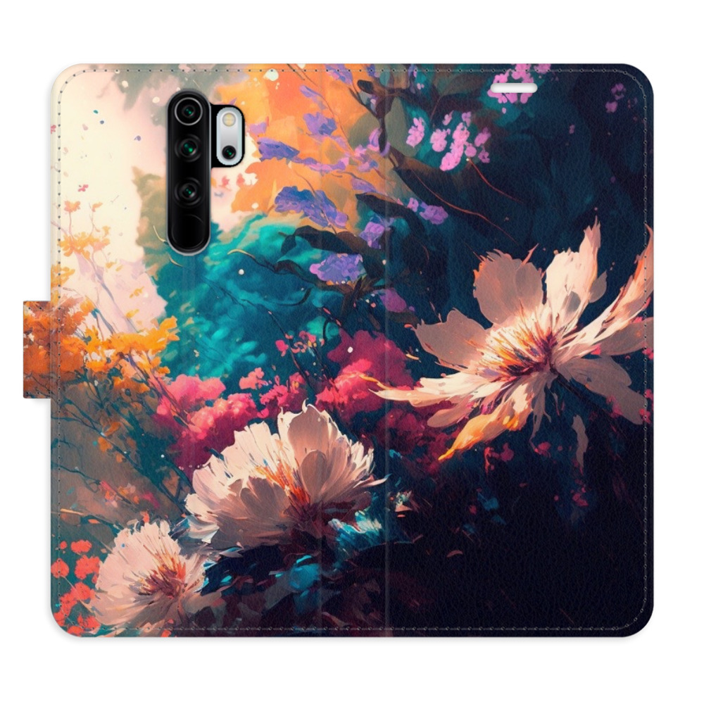 Flipové puzdro iSaprio - Spring Flowers - Xiaomi Redmi Note 8 Pro