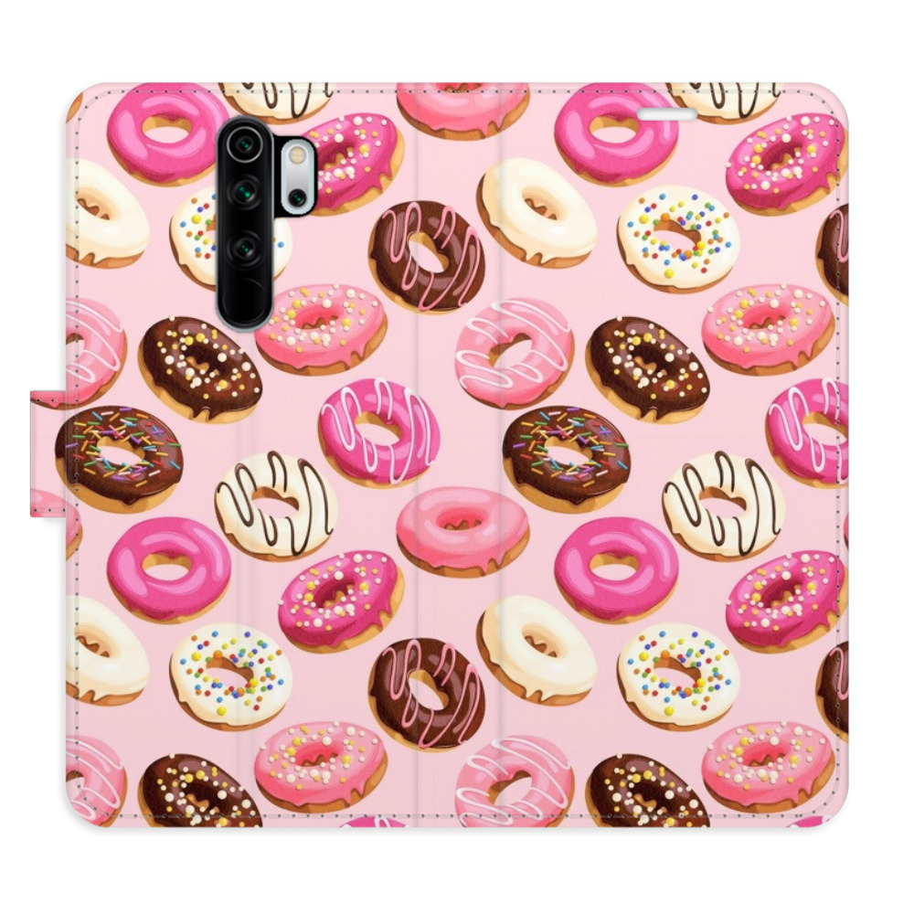 Flipové puzdro iSaprio - Donuts Pattern 03 - Xiaomi Redmi Note 8 Pro
