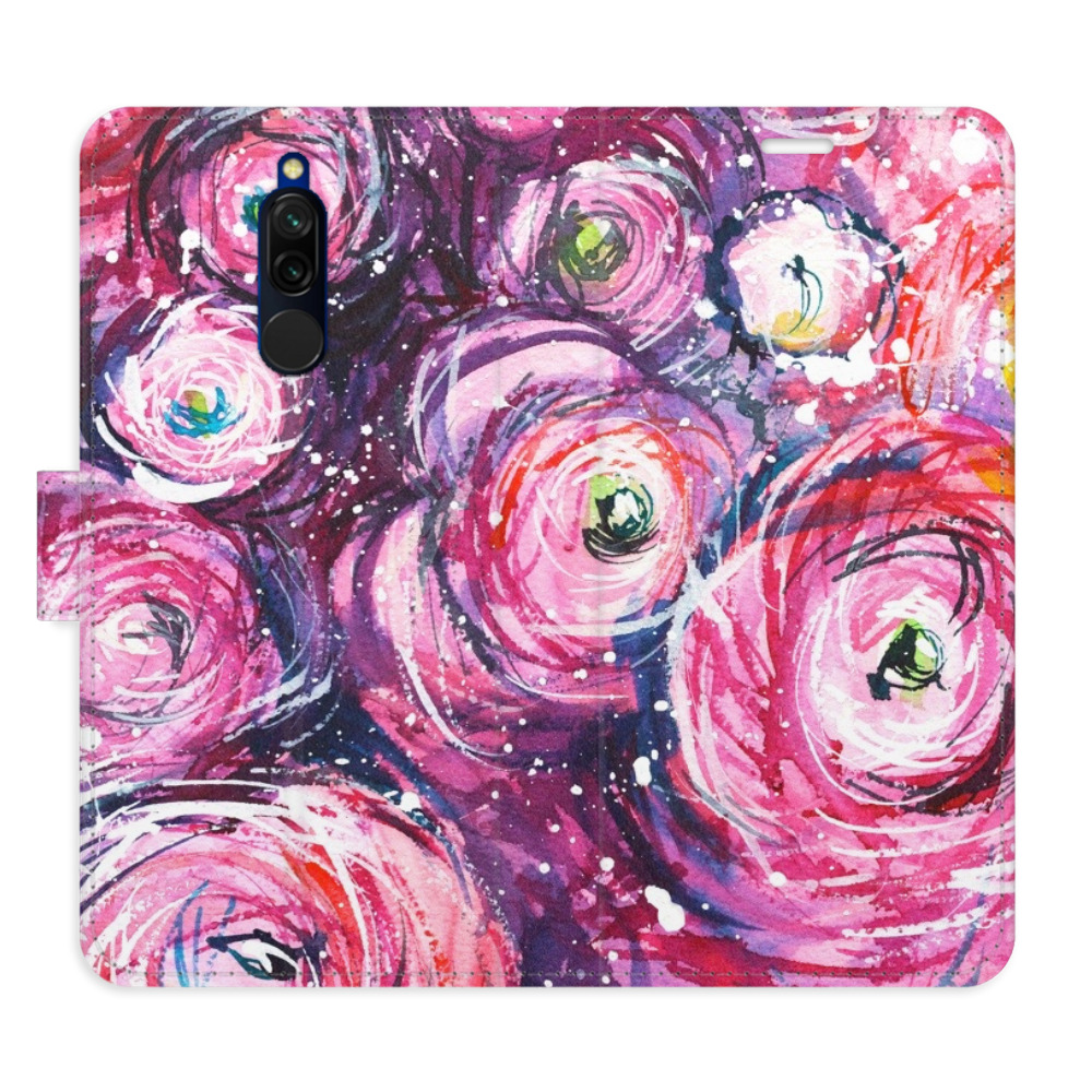 Flipové puzdro iSaprio - Retro Paint 02 - Xiaomi Redmi 8