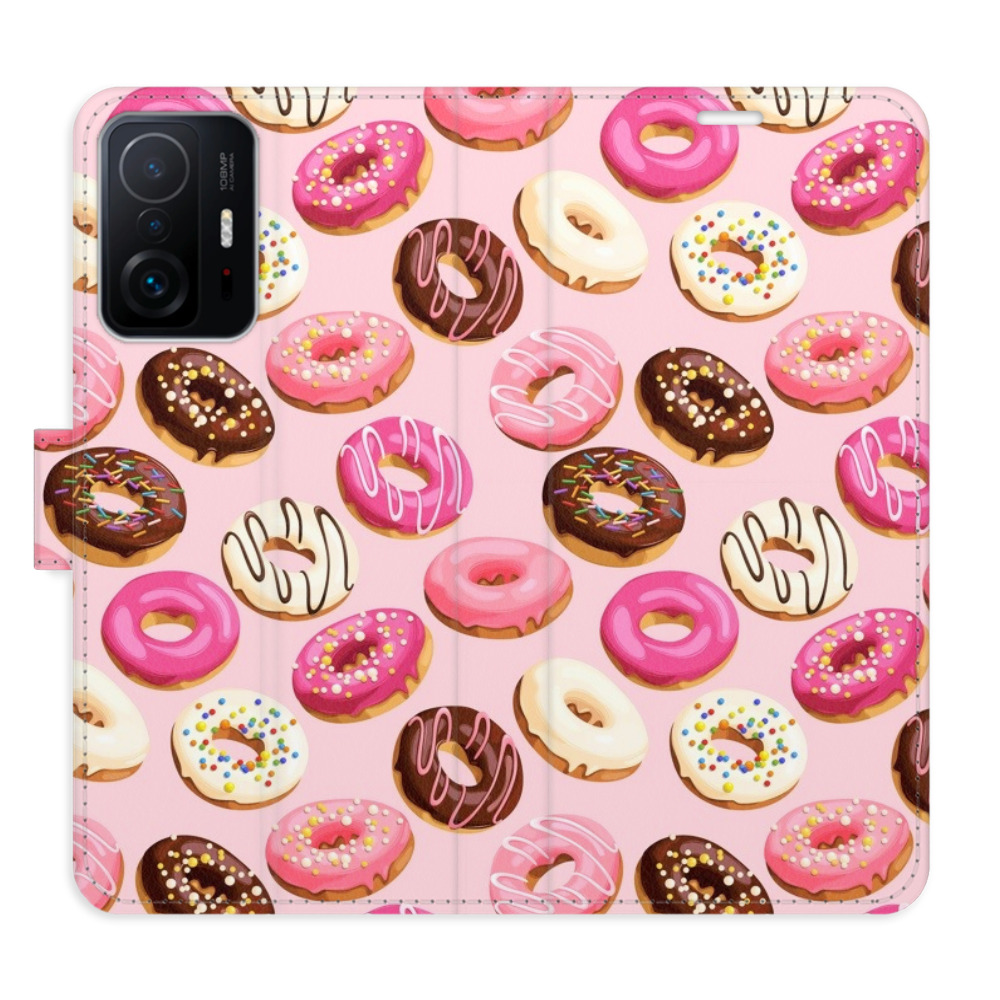 Flipové puzdro iSaprio - Donuts Pattern 03 - Xiaomi 11T / 11T Pro
