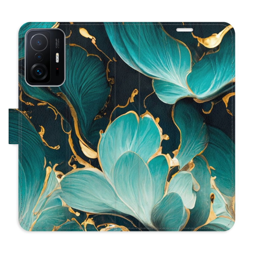 Flipové puzdro iSaprio - Blue Flowers 02 - Xiaomi 11T / 11T Pro