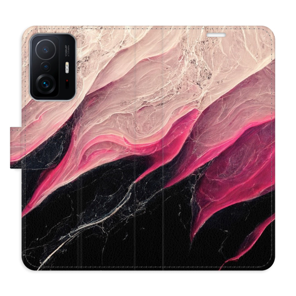 Flipové puzdro iSaprio - BlackPink Marble - Xiaomi 11T / 11T Pro