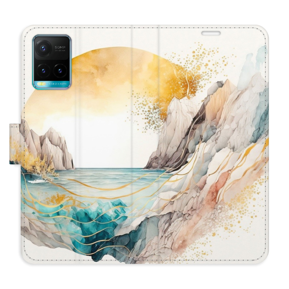 Flipové puzdro iSaprio - Winter in the Mountains - Vivo Y21 / Y21s / Y33s