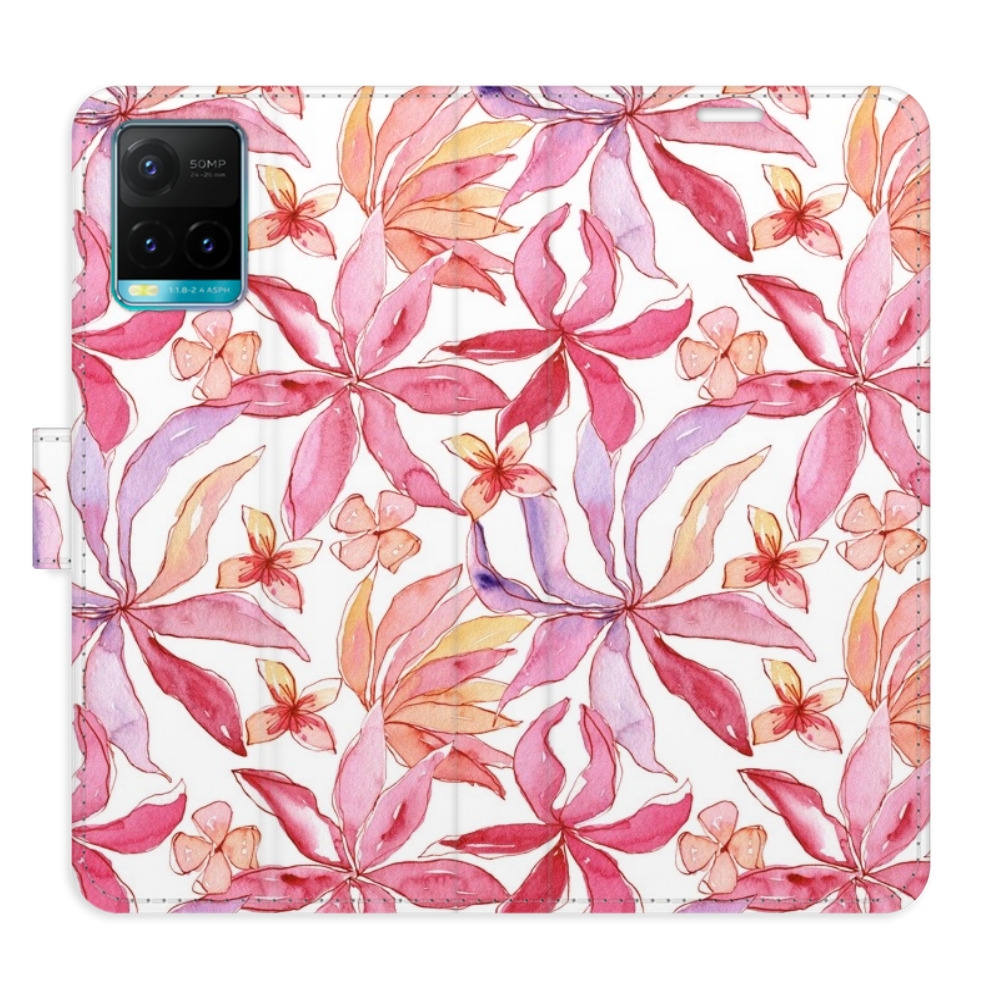 Flipové puzdro iSaprio - Flower Pattern 10 - Vivo Y21 / Y21s / Y33s