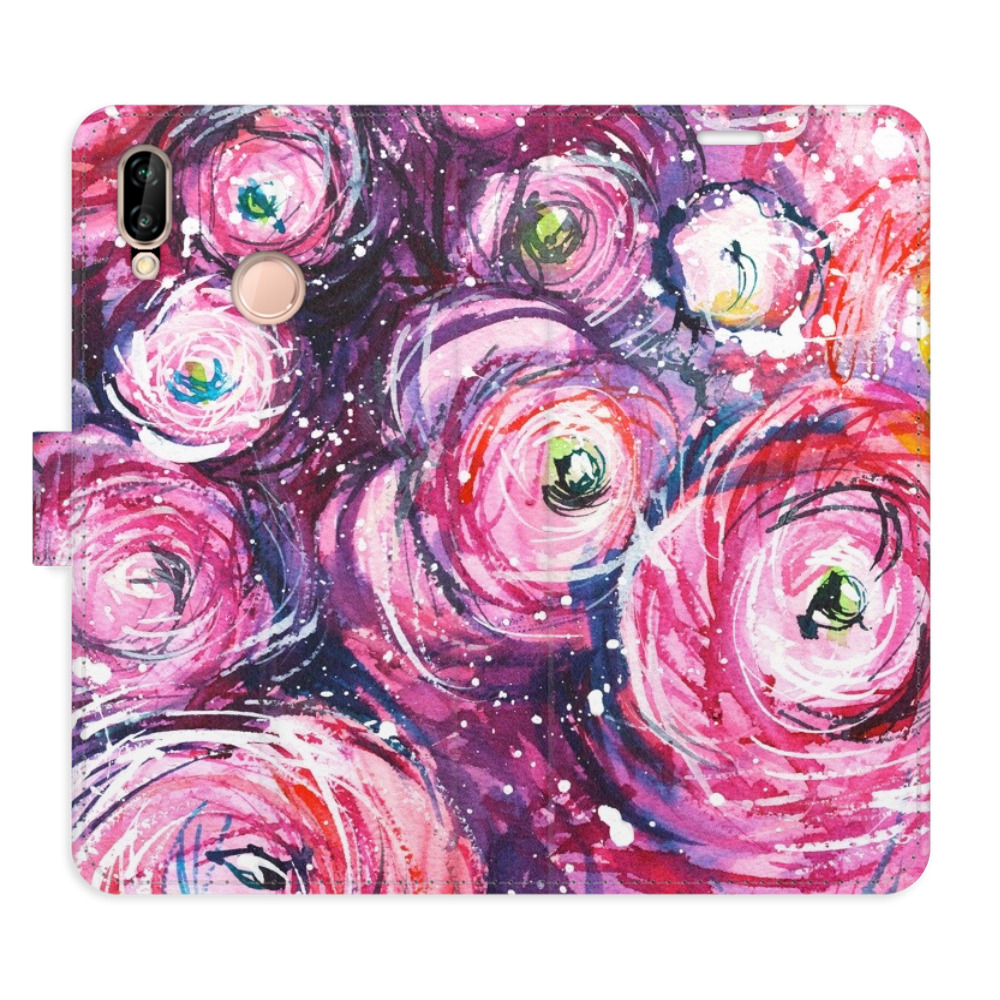 Flipové puzdro iSaprio - Retro Paint 02 - Huawei P20 Lite