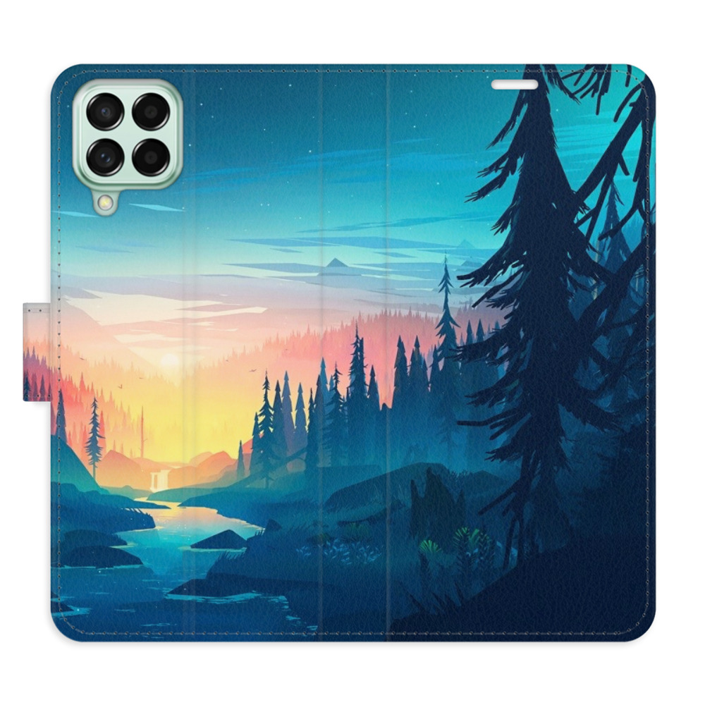 Flipové puzdro iSaprio - Magical Landscape - Samsung Galaxy M53 5G