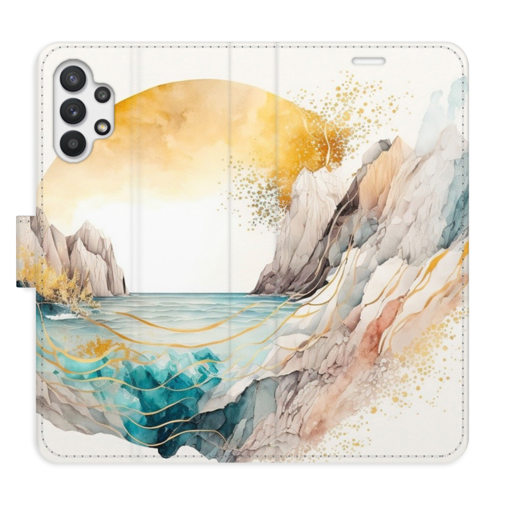 Flipové puzdro iSaprio - Winter in the Mountains - Samsung Galaxy A32 5G