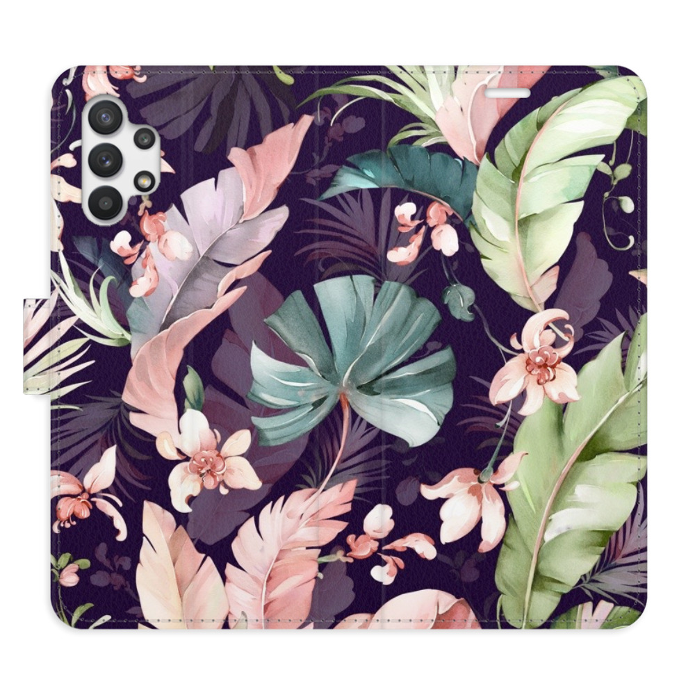Flipové puzdro iSaprio - Flower Pattern 08 - Samsung Galaxy A32