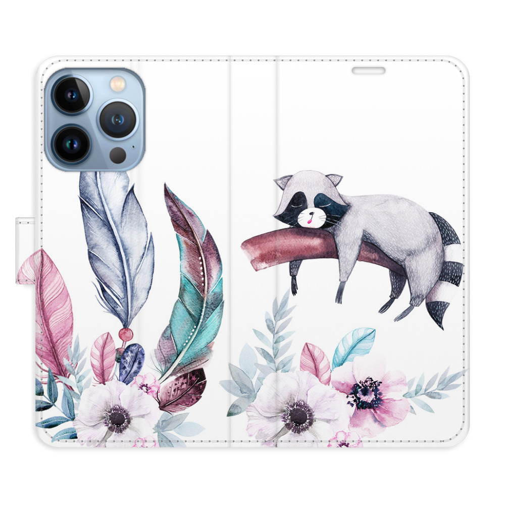 Flipové puzdro iSaprio - Lazy day 02 - iPhone 13 Pro