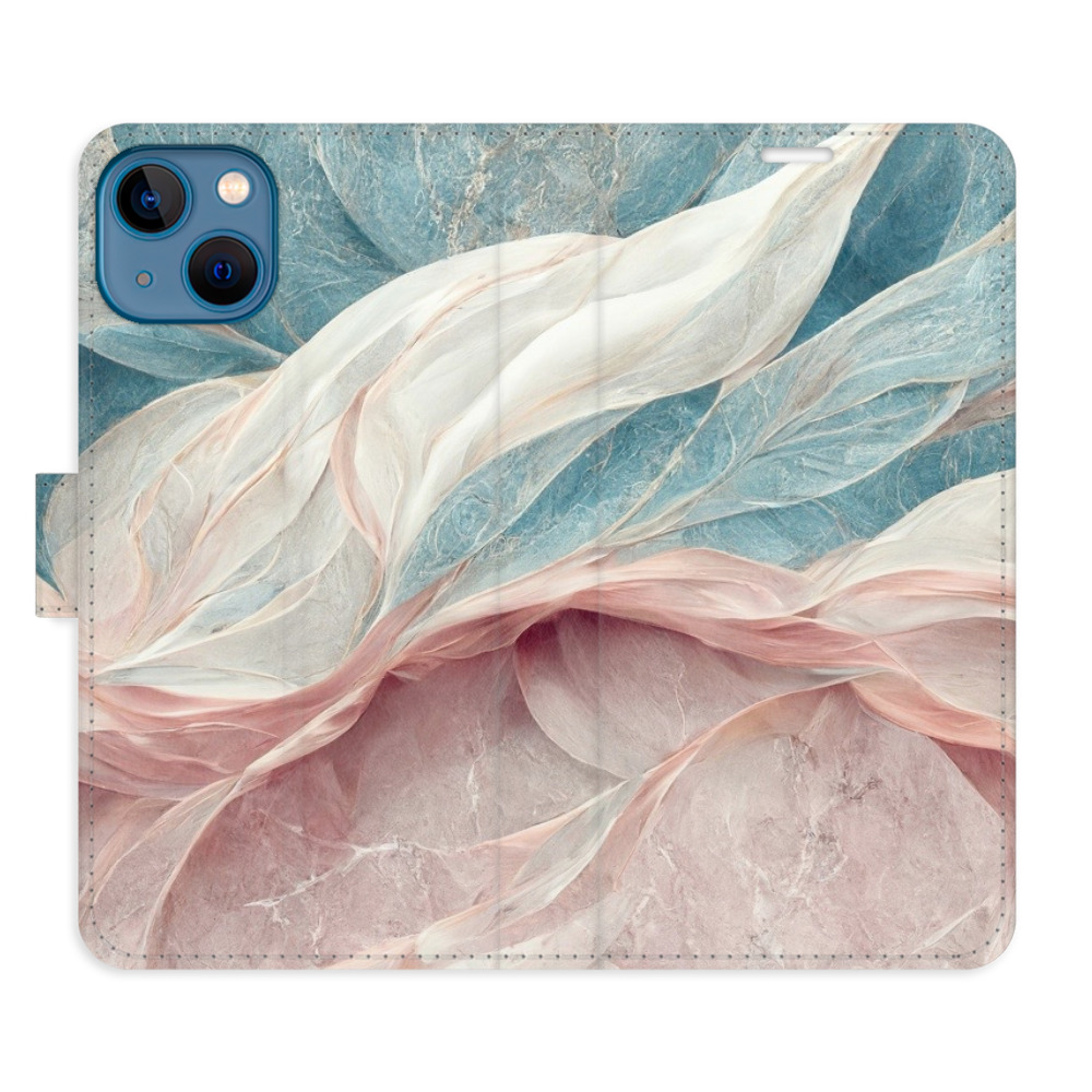 Flipové puzdro iSaprio - Old Leaves 03 - iPhone 13