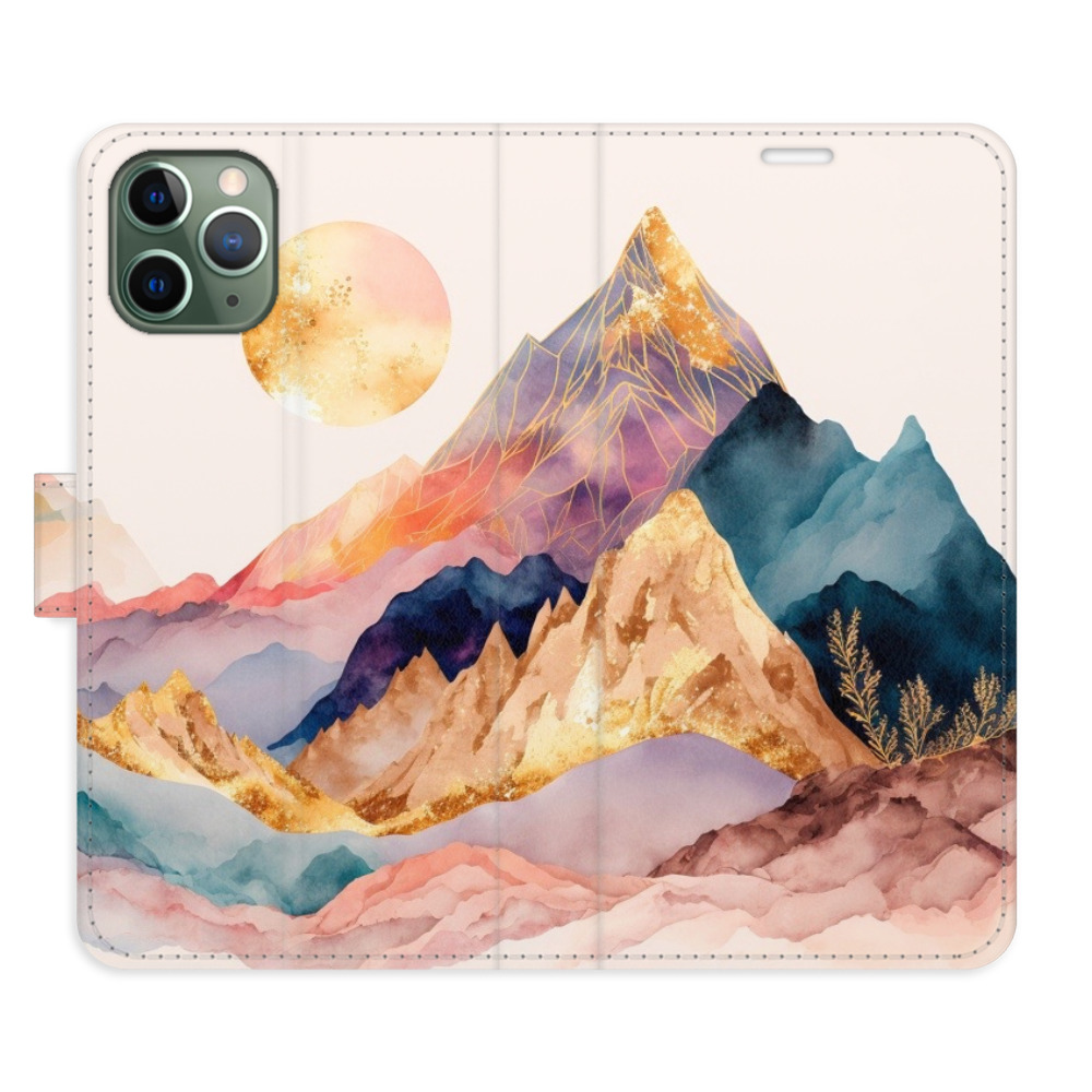 Flipové puzdro iSaprio - Beautiful Mountains - iPhone 11 Pro
