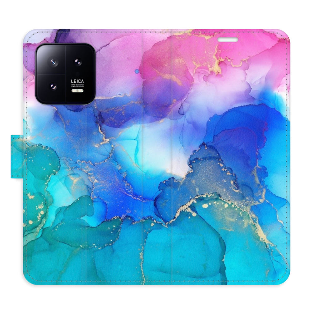 Flipové puzdro iSaprio - BluePink Paint - Xiaomi 13