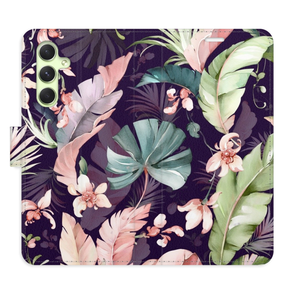 Flipové puzdro iSaprio - Flower Pattern 08 - Samsung Galaxy A54 5G
