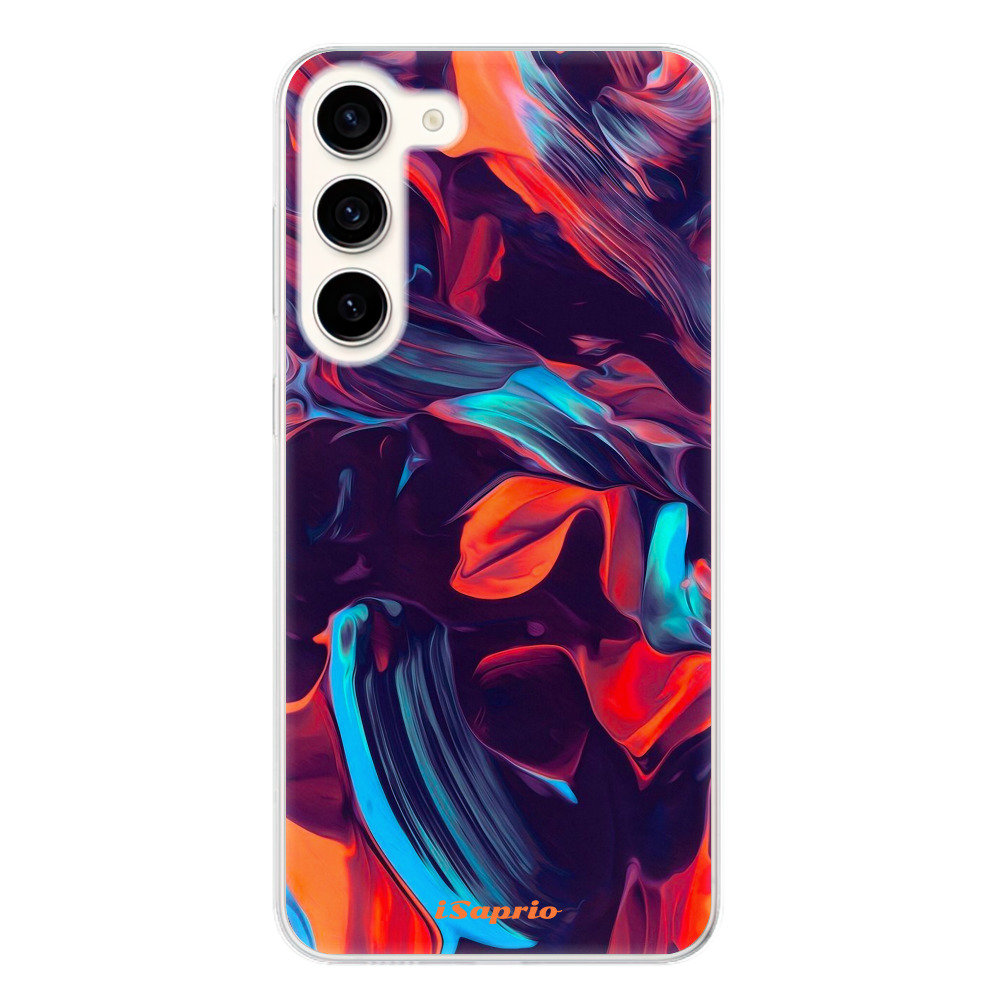 Odolné silikónové puzdro iSaprio - Color Marble 19 - Samsung Galaxy S23+ 5G
